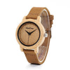 Montre en Bambou Femme 