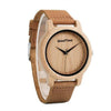 Montre Bambou Femme 