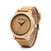 Montre en bambou Femme 