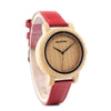 Montre en Bambou Femme 