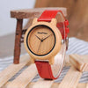 Montre en Bois Femme amazon