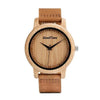 Montre en Bambou Homme pas cher